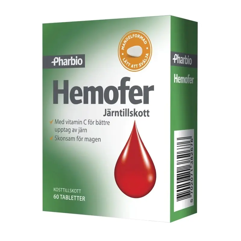 Pharbio Hemofer Iron 60 Tablets
